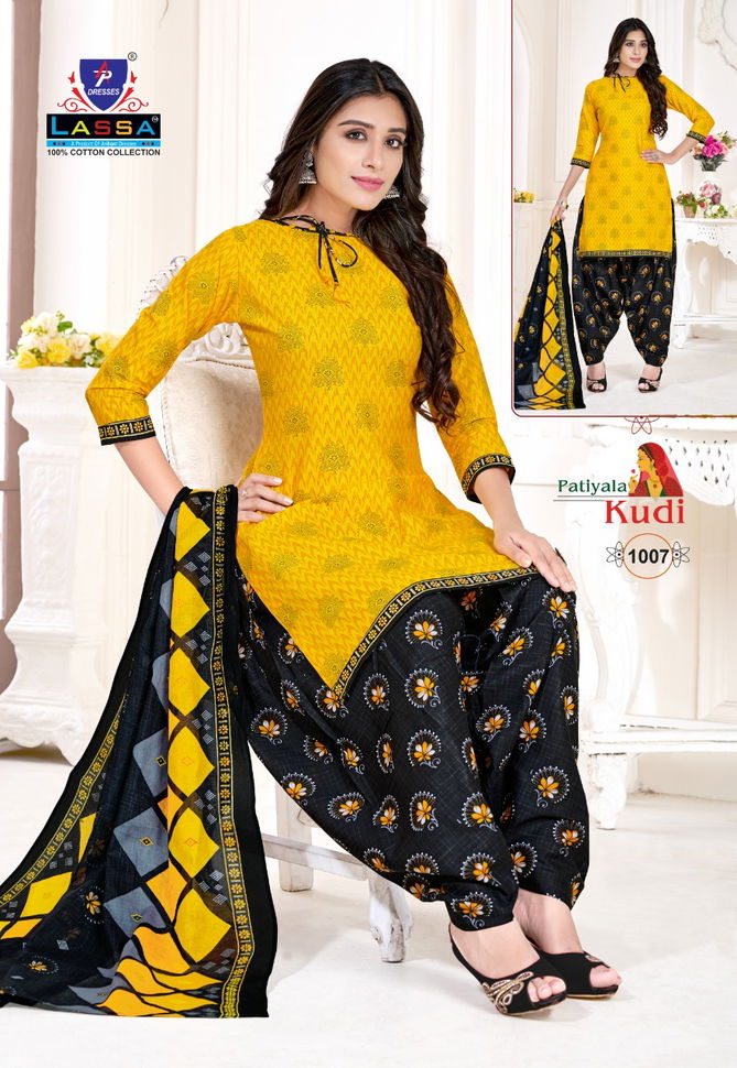 ARIHANT LASSA PATIYALA KUDI New Designer Fancy Casual Wear Dress Material Collection